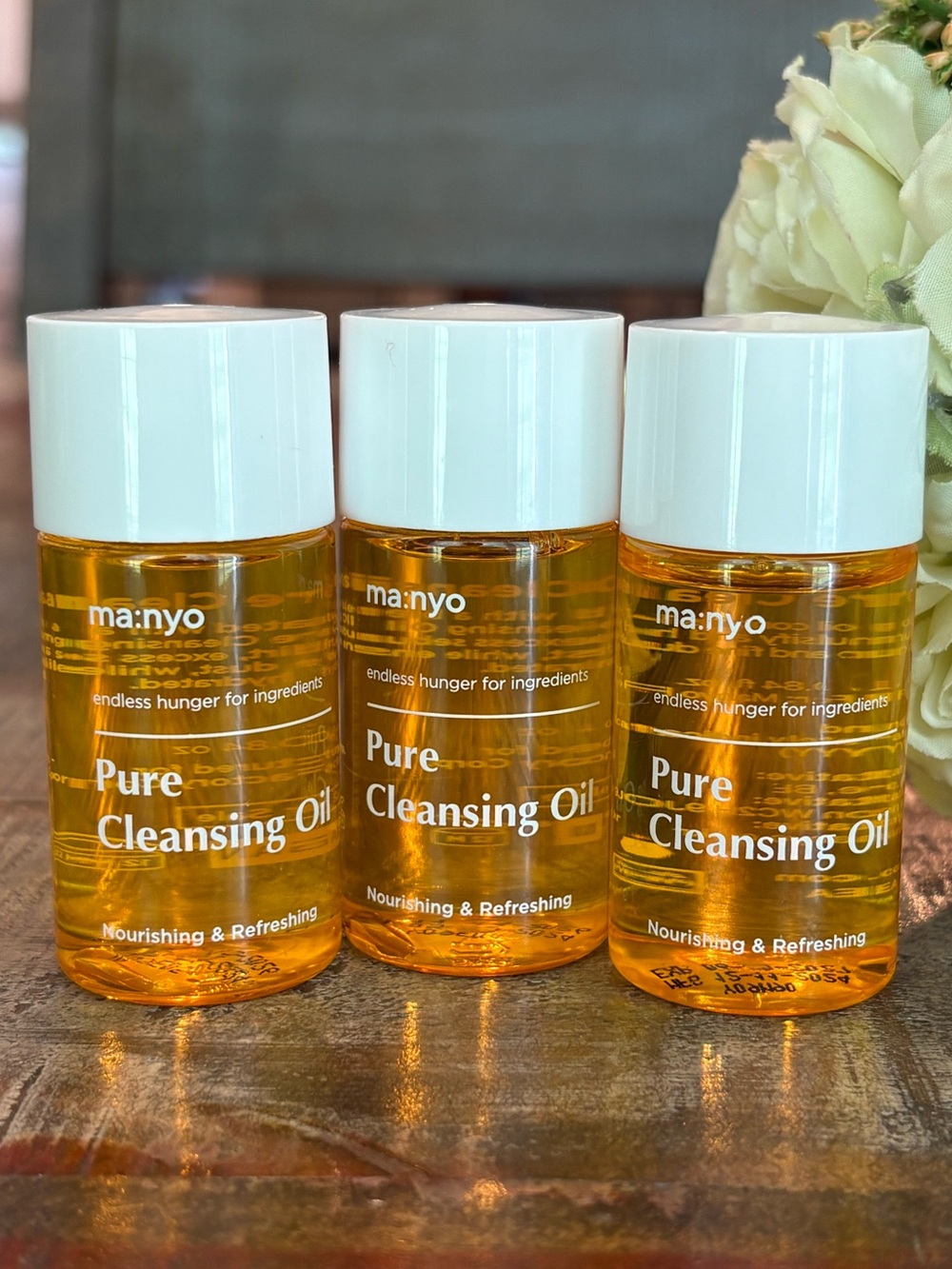 NEW ma:nyo PURE CLEANSING Oil Minis TRIO manyo!